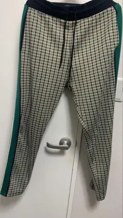 ZARA チェック柄 スラックス L