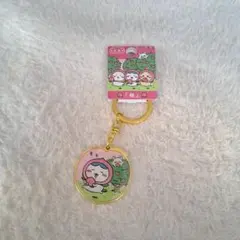 치이카와 福島限定 桃 キーホルダー 하치와레