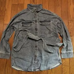 ジーユー　オーバーサイズデニムシャツ XS GU