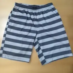 Cinema ボーダー柄 ショートパンツ Lサイズのサムネイル