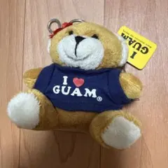I LOVE GUAM ベア ぬいぐるみ キーホルダー