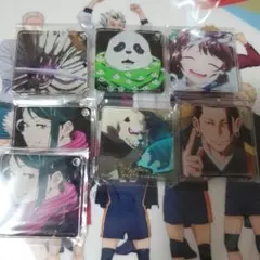 呪術廻戦 アクリルチャーム 夏油 パンダ 真希 里香