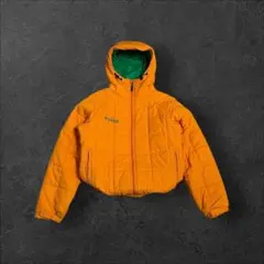 Columbia hooded puffer jacket tech y2k