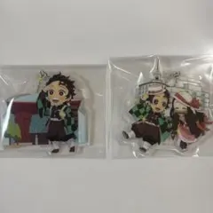 鬼滅の刃 無限列車編 全集中展 竈門炭治郎 ご当地イラストアクリルチャームセット