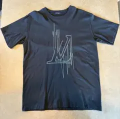 Louis vuitton グラフィック刺繍 ブラックTシャツ Lのサムネイル