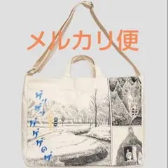 graniph　グラニフ×水木しげる ゲゲゲの鬼太郎 刺繍 2WAYトートバッグ