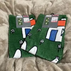 新品未使用　しまむら　ミッフィー フェイスタオル 2枚組 約34×80cm