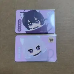 鯰尾藤四郎　骨喰藤四郎　刀猫カフェ　ラミカ　ラミネートカード