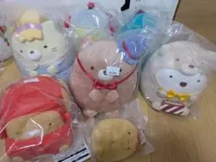 未開封 一番くじ すみっコぐらし ぬいぐるみ ７体セット