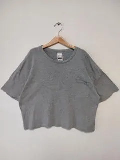 337 90s USA古着 GAP ポケT 短丈 シングルステッチ Tシャツ