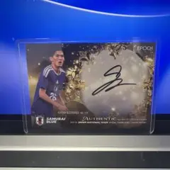 EPOCH 2025-26 サッカー日本代表 直筆サインカード 後藤啓介