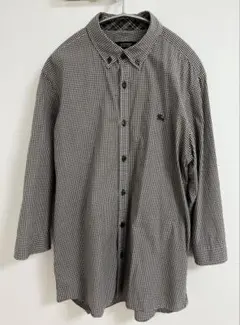 BURBERRY BLACK LABEL ギンガムチェック 七分袖 サイズ3