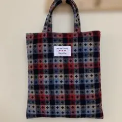 ♣︎ぺったんこミニトートバック♣︎ ハンドメイド