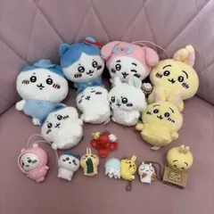 レア 未使用 ちいかわ ハチワレ うさぎ サンリオ コラボ マスコット