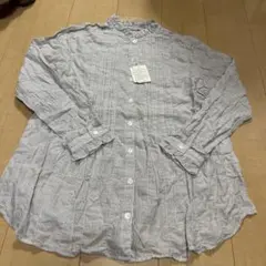 タグ付き新品　マドモアゼルノンノンパパス　Ｌ　シャツ　ブラウスのサムネイル