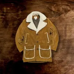 90s U.S 襟ボア コーデュロイジャケット 裏地キルティング