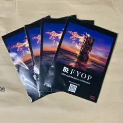B'z カイロ ALBUM FYOP CD販売記念 配布品 4個セット