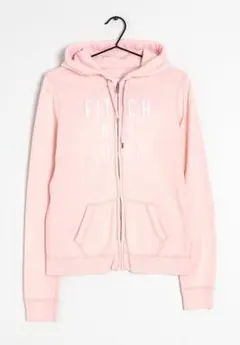 【極美品★ハワイ購入】Abercrombie&Fitch 薄ピンクパーカー　希少のサムネイル