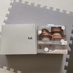 tak. クマ型プレートとDisney x b.boxカップセット