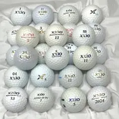 409 ロストボール ゼクシオ 各種混合 ホワイト 100球 B
