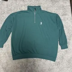 ハーフジップ トレーナー