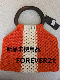 FOREVER 21 マクラメ ハンドバッグ 新品未使用のサムネイル