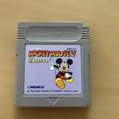 MICKEY MOUSE V 魔法のステッキ　ゲームボーイ用ソフト