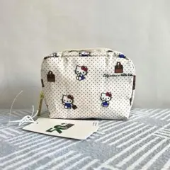 レスポートサック ハローキティ ホワイト ポーチ 小銭入れ 50周年記念