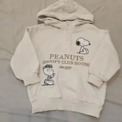 ZARA　PEANUTS スヌーピー フード付きトレーナー