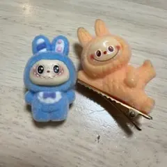 LABUBU ラブブ ヘアピン マスコット セット