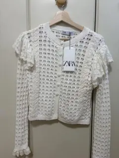 ZARA 新品 レースカーディガンのサムネイル