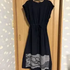 兵児帯リメイク.ロングワンピース☆ハンドメイド