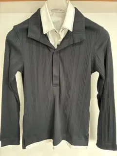 abx 長袖カットソー　重ね着風　サイズM メンズ