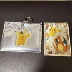 PRONTO 帰ってきた名探偵ピカチュウ キーホルダー カード