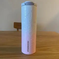 【美品】【人気】スターバックス SAKURA ステンレスボトル エンボス加工