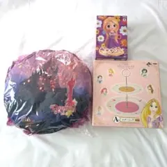 ディズニープリンセス　一番くじ　フィギュア　３点セット