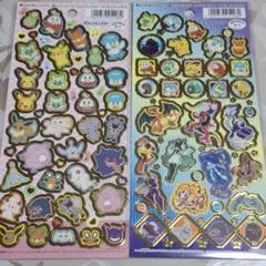 ポケモン シール ステッカー 2枚セットのサムネイル