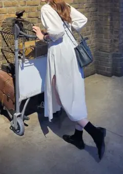 【S】SLY シャツワンピース