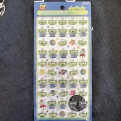 ボンボンドロップシール　ミニ　リトルグリーンメン