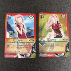 NARUTO ナルト 春野サクラ 忍SHINOBI カード 2枚セット | Mercari