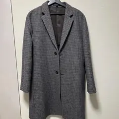 djuzak様専用 未使用 パーソンズ チェスターコートロング ウール 千鳥