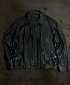 Eddie Bauer レザージャケット ダークブラウンのサムネイル