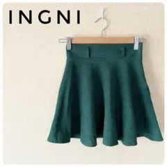 美品‼INGNI　イング　レディースボトムス　スエード　フレアミニスカート