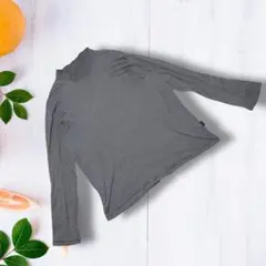 2236　IGNIO　iHEAT　Tシャツ　長袖　ボーダー　綿　メンズ　【3L】