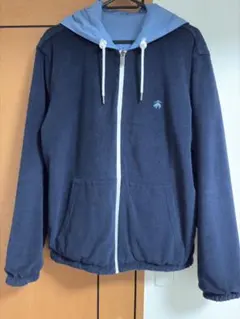 ブルックスブラザーズ　リバーシブルジップアップブルゾン　ネイビー