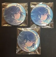 プロセカ グリ缶 グリッター缶バッジ　50A 日野森雫