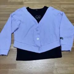 キッズ　カーディガンセット　140