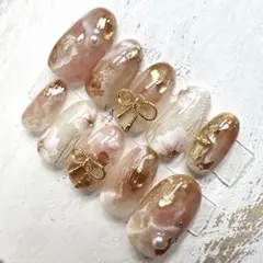 卒業式・成人式、和風ネイルチップセット