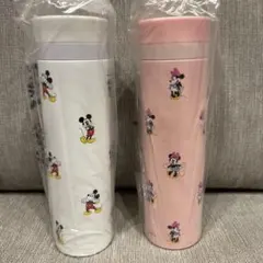 ディズニーストア ミッキー ミニー ステンレスボトル 2本セット