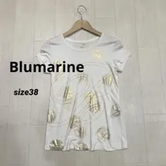 美品 イタリア製 Blumarine ブルマリン ロゴビジュー カットソーのサムネイル